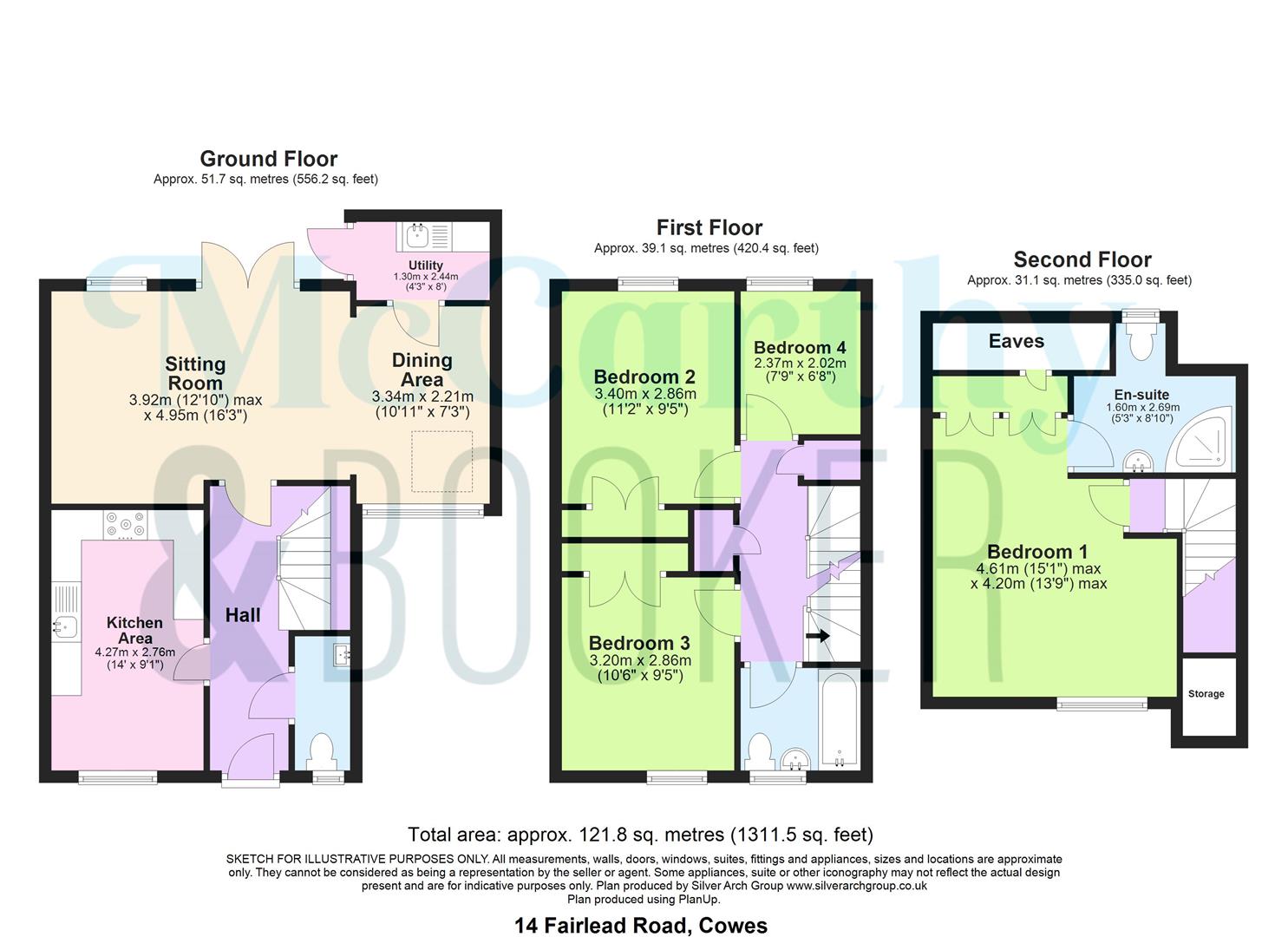 SPACIOUS IMMACULATE FAMILY HOME - Fairlead Road, Cowes floorplan